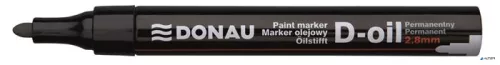 Lakkmarker, 2,8 mm, M, DONAU 'D-oil', fekete