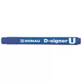   Alkoholos marker, 2-4 mm, kúpos, DONAU "D-signer U", kék