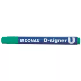   Alkoholos marker, 2-4 mm, kúpos, DONAU "D-signer U", zöld