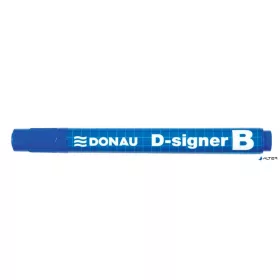   Táblamarker, 2-4 mm, kúpos, DONAU "D-signer B", kék