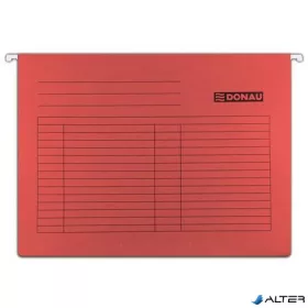 Függőmappa, karton, A4, DONAU, piros