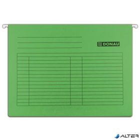Függőmappa, karton, A4, DONAU, zöld