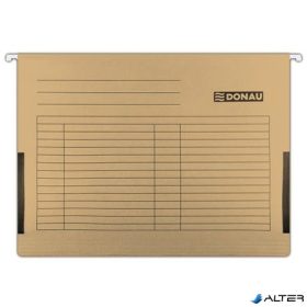 Függőmappa, oldalvédelemmel, karton, A4, DONAU, barna