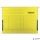Függőmappa, oldalvédelemmel, karton, A4, DONAU, sárga