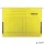 Függőmappa, oldalvédelemmel, karton, A4, DONAU, sárga