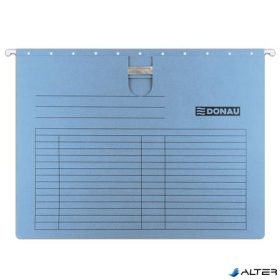 Függőmappa, gyorsfűzős, karton, A4, DONAU, kék