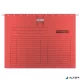 Függőmappa, gyorsfűzős, karton, A4, DONAU, piros
