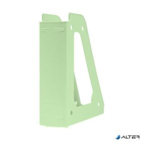 Iratpapucs, műanyag, 70 mm, DONAU, pasztellzöld