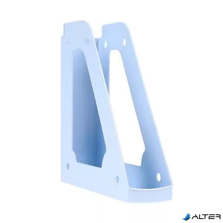 Iratpapucs, műanyag, 70 mm, DONAU, pasztellkék