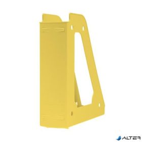 Iratpapucs, műanyag, 70 mm, DONAU, pasztellsárga