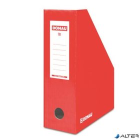 Iratpapucs, karton, 100 mm, DONAU, piros