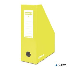 Iratpapucs, karton, 100 mm, DONAU, citromsárga