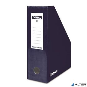 Iratpapucs, karton, 100 mm, DONAU, sötétkék