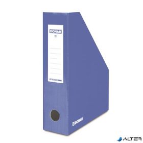 Iratpapucs, karton, 80 mm, DONAU, kék