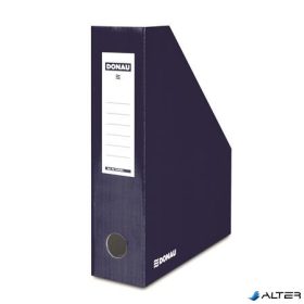 Iratpapucs, karton, 80 mm, DONAU, sötétkék