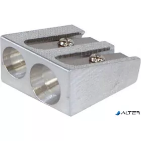 Hegyező, kétlyukú, fém, DONAU