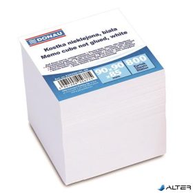 Kockatömb, utántöltő, 90x90x85 mm, DONAU