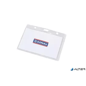   Azonosítókártya tartó, 105x65 mm, hajlékony, fekvő, DONAU