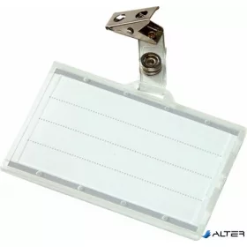 Névkitűző, csíptetővel, 88x54 mm, DONAU