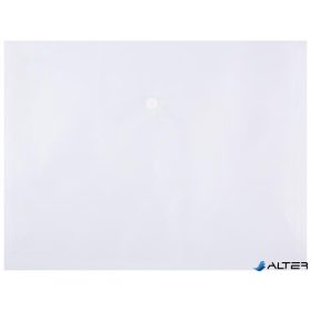 Irattartó tasak, A4, PP, patentos, DONAU, áttetsző