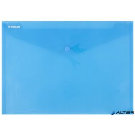 Irattartó tasak, A4, PP, patentos, DONAU, kék