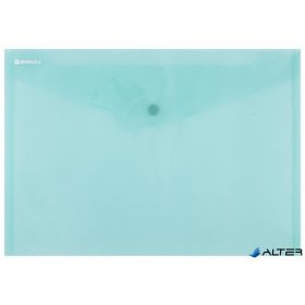 Irattartó tasak, A4, PP, patentos, DONAU, zöld