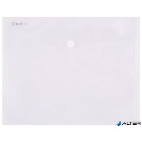 Irattartó tasak, A5, PP, patentos, DONAU, áttetsző