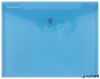 Irattartó tasak, A5, PP, patentos, DONAU, kék