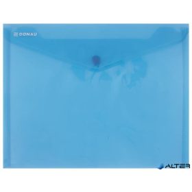 Irattartó tasak, A5, PP, patentos, DONAU, kék