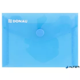 Irattartó tasak, A7, PP, patentos, DONAU, kék
