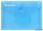 Irattartó tasak, A7, PP, patentos, DONAU, kék