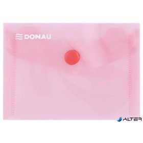 Irattartó tasak, A7, PP, patentos, DONAU, piros