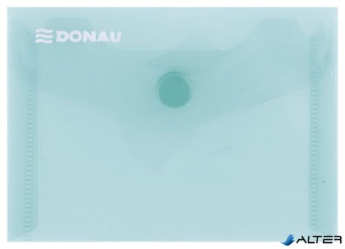 Irattartó tasak, A7, PP, patentos, DONAU, zöld