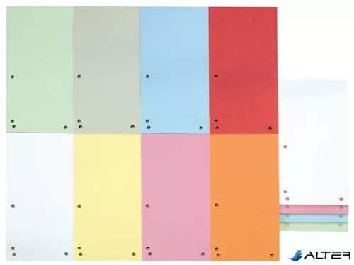 Elválasztócsík, karton, DONAU, fehér