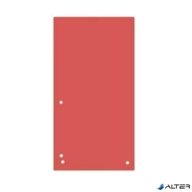 Elválasztócsík, karton, DONAU, piros