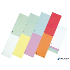 Elválasztócsík, karton, DONAU, vegyes színek