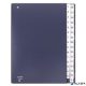Előrendező, A4, 1-31, karton, DONAU, sötétkék