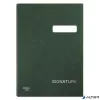 Aláírókönyv, A4, 20 rekeszes, karton, DONAU, zöld