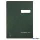 Aláírókönyv, A4, 20 rekeszes, karton, DONAU, zöld