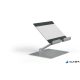 Tablet tartó állvány, asztali, DURABLE "RISE", ezüst