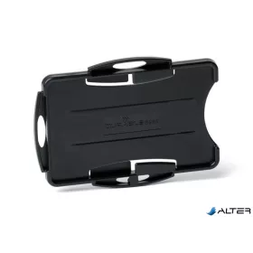   Azonosítókártya-tartó, 2 kártyához, nyitott, DURABLE "ECO", fekete