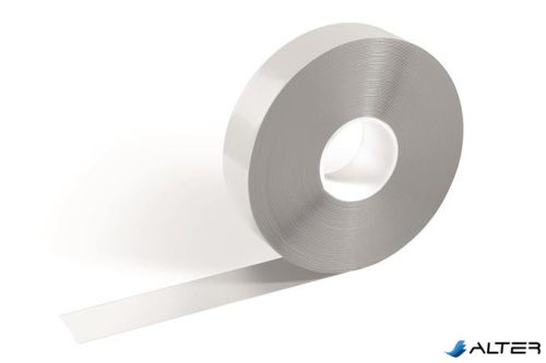 Jelölőszalag, 50 mm x 30 m, 0,5 mm, DURABLE, "DURALINE ", fehér