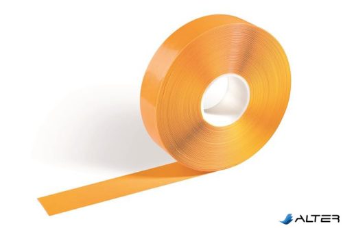 Jelölőszalag, 50 mm x 30 m, 0,5 mm, DURABLE, "DURALINE ", sárga