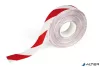 Jelölőszalag, 50 mm x 30 m, 0,5 mm, DURABLE, "DURALINE® ", piros-fehér