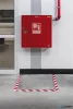 Jelölőszalag, 50 mm x 30 m, 0,5 mm, DURABLE, "DURALINE® ", piros-fehér