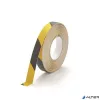 Csúszásgátló szalag, 2,5 cmx15 m, DURABLE 'DURALINE®', sárga-fekete