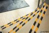 Csúszásgátló szalag, 2,5 cmx15 m, DURABLE "DURALINE®", sárga-fekete