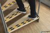 Csúszásgátló szalag, 2,5 cmx15 m, DURABLE "DURALINE®", sárga-fekete