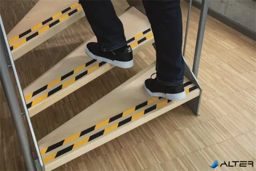 Csúszásgátló szalag, 2,5 cmx15 m, DURABLE "DURALINE®", sárga-fekete
