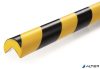 Sarokvédő profil, DURABLE "C25R", sárga-fekete